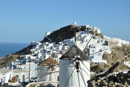 view to the Hora,Serifos