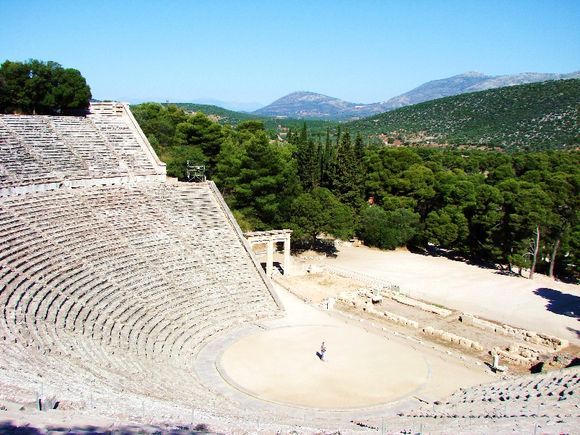 the ancient Epidaurus - greetings from Asklepios