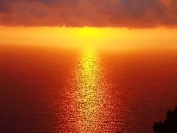 sunset - Myrtos