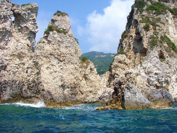 Coast of Paleokastritsa.