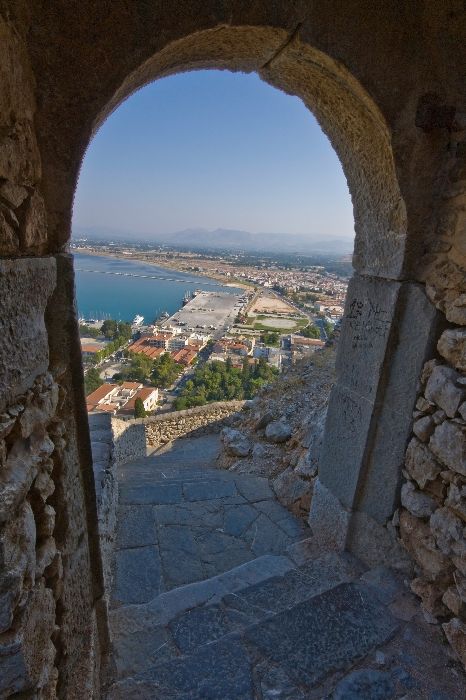 Nafplio from the fortress