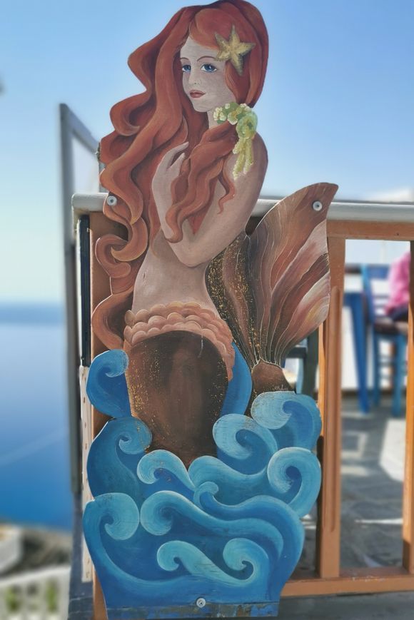 In the village of Olympos there's a lot of creativity to be found, like this mermaid. I love hand painted signs 😍

October 8, 2021 