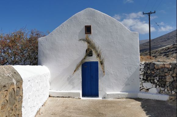 A tiny, pretty church in the village of Panagia on the island of Kasos

October 6, 2021 