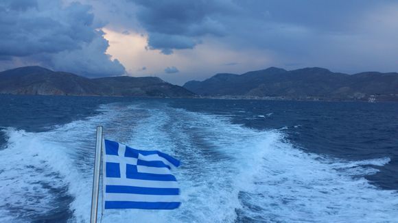 Leaving Kalymnos before the storm 

September 27, 2014