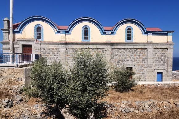 The beautiful church in the village of Panagia on the island of Kasos.

October 6, 2021