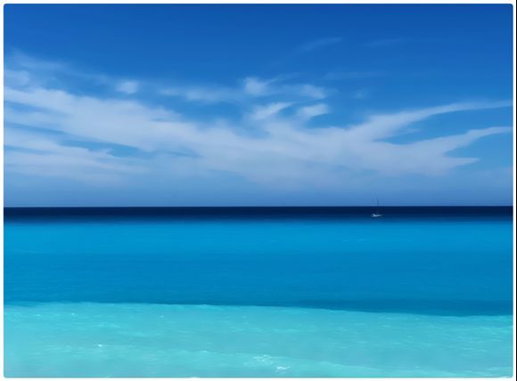 Blue, blue and blue - Carribean feeling on the Western coast of Lefkada