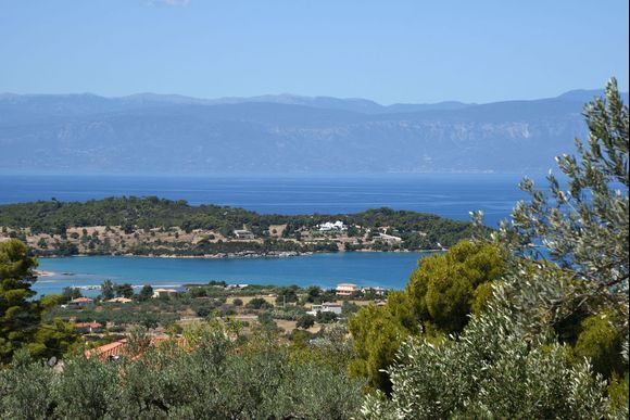 View from Villa Epikouros 
