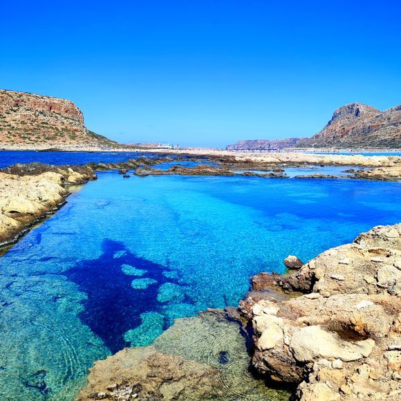 Water pool at Balos