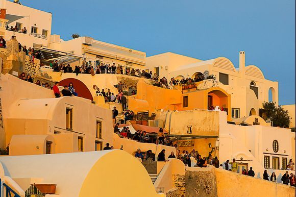 Sonnenuntergang in Oia