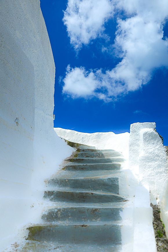 Treppe in Pyrgos