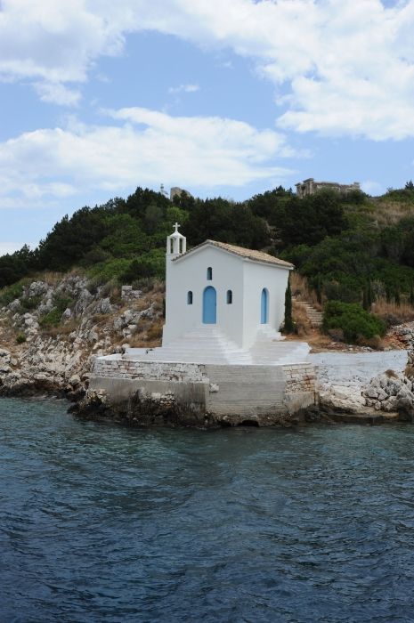 Little church on the sea