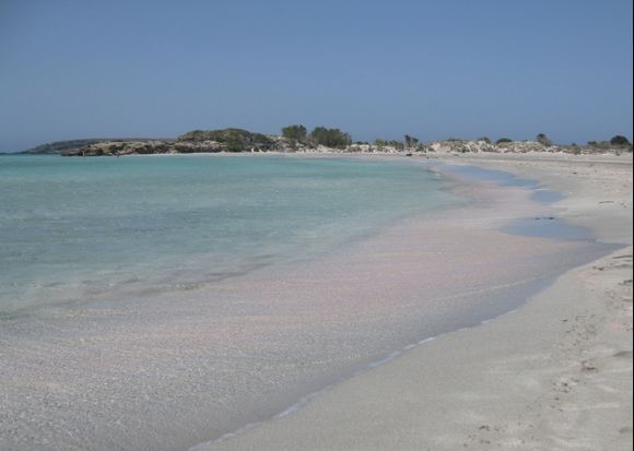 Elafonissi beach