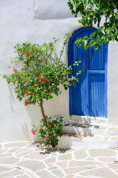Blue&white colors of Greece