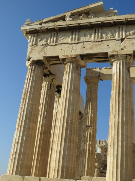 particular of the parthenon