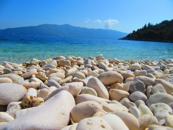 Small beach in Kefalonia