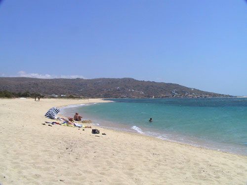 Plaka beach, definitely one of the best beaches of Greece