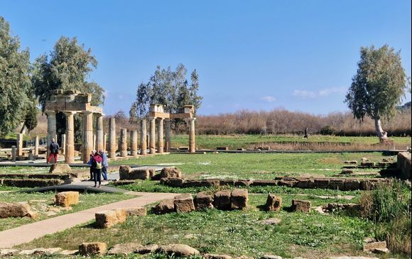 The temple of Artemis in Vravrona