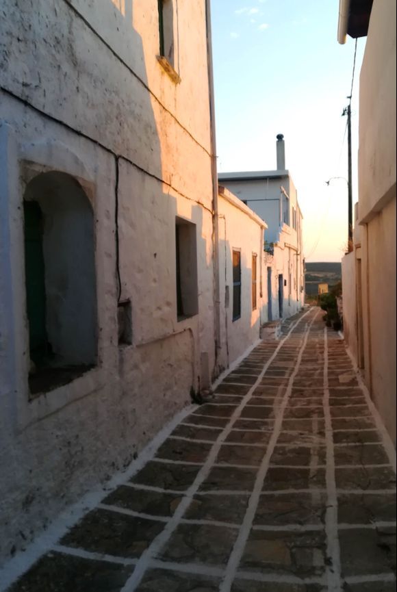 A path in the lovely village of Sagri.