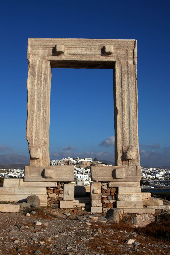 The landmark of Naxos