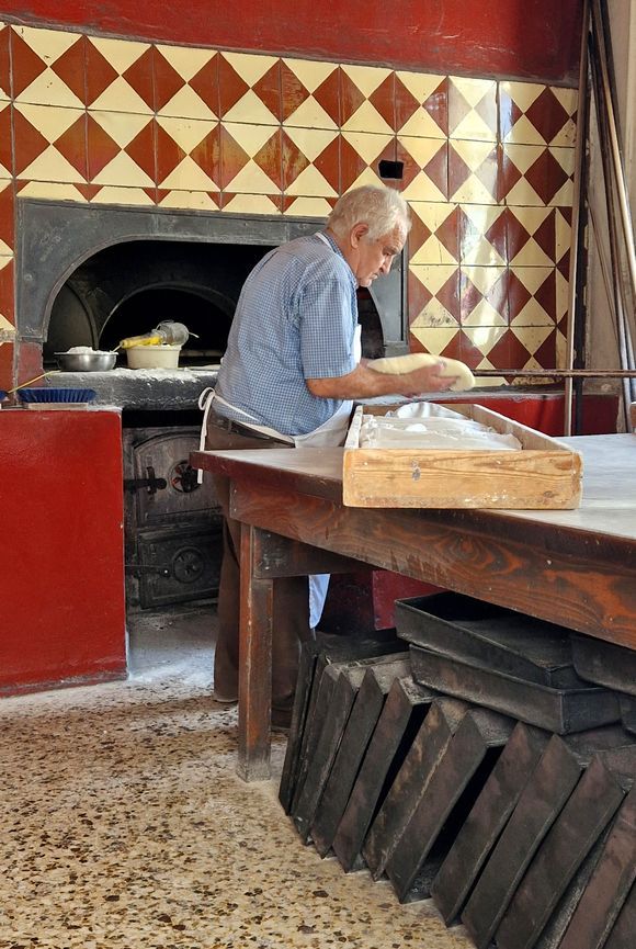 The traditional bakery in Chora