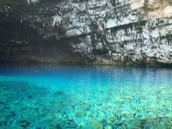 colours of Melissani