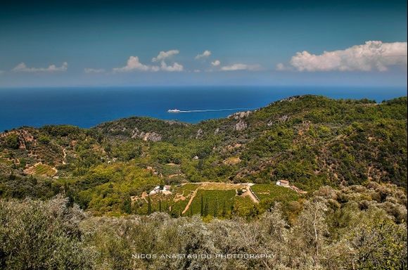 Samos, Manolates view