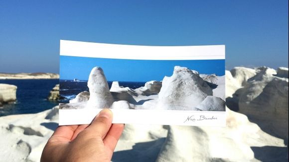 postcard from Milos