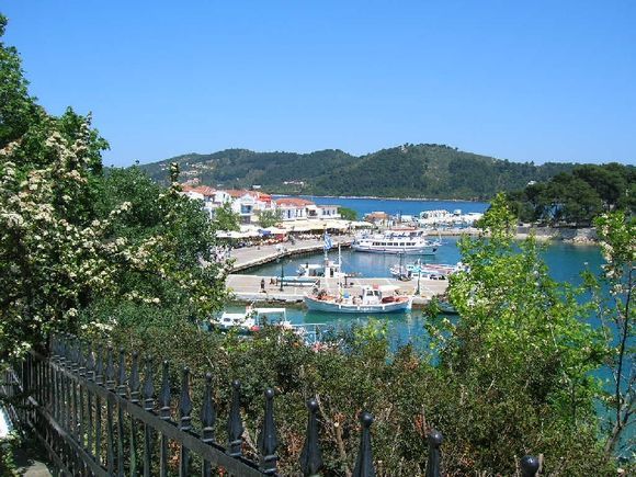 skiathos old harbour