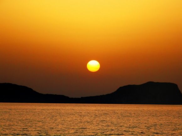 Sunset above Milos