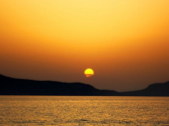 Sunset on Milos