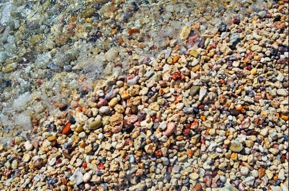 Kastanas colourful pebbles