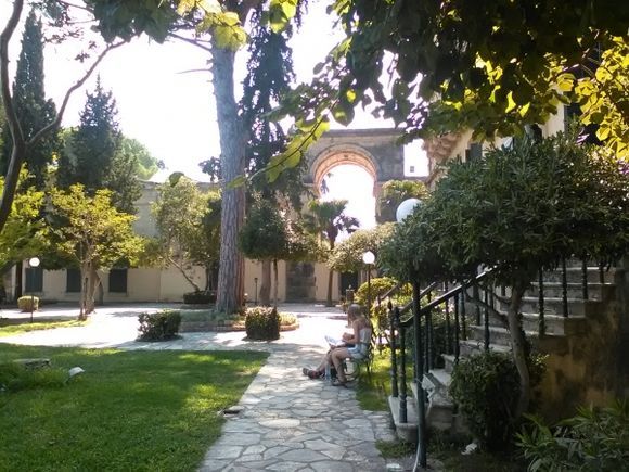 St George palace, Corfu town