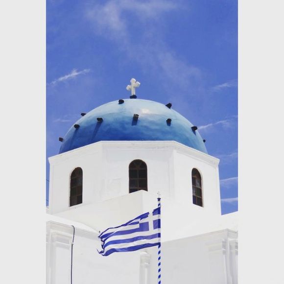 Santorini church