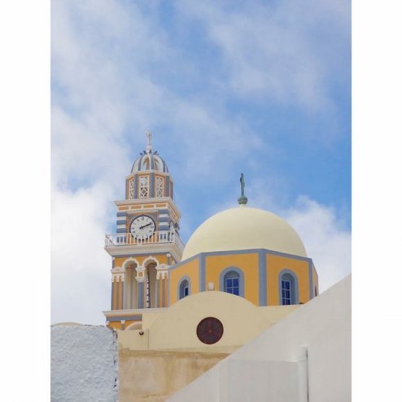 Church Thira Santorini