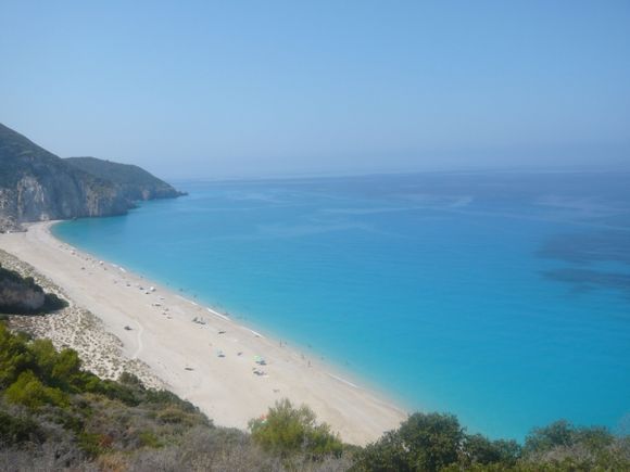 Milos Beach near Agios Nikitas, Lefkada, Greece