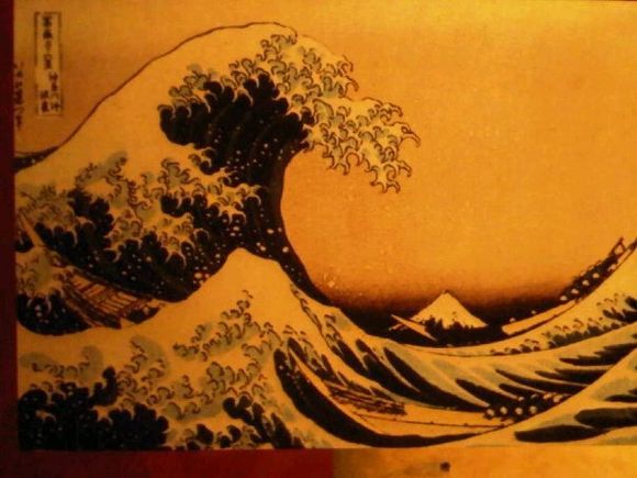 Easter 2012 I visited the Museum of Asian Art Corfu with Hiroshige and other wonderful Japanese Art Work on show.