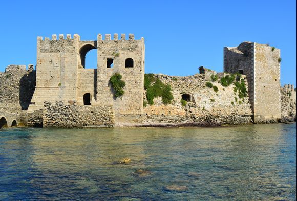 The Sea Gate and the SE tower at the Castle of Methoni.
Messenia, Peloponnisos