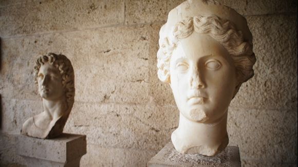 Ancient Agora Museum display