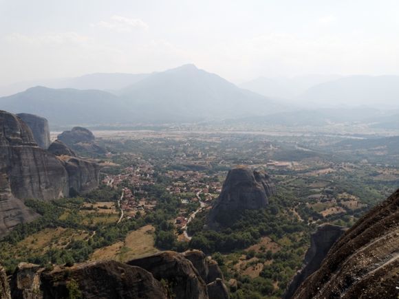 Kalabaka and the valley