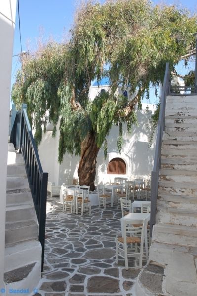 stairs in naoussa old town