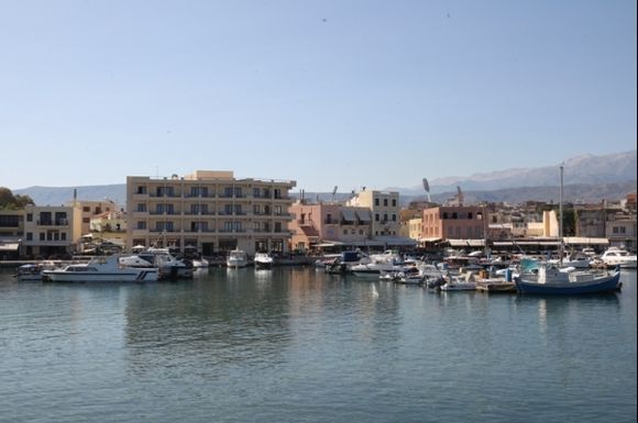 Chania Akti Enoseos - Old Venetian Harbour, C