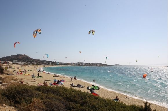 Naxos mikri vigla wind surfing