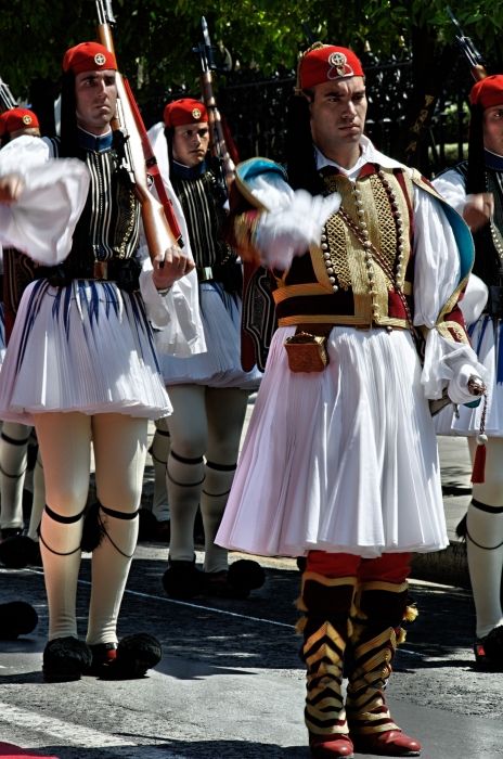 royal guards in athens