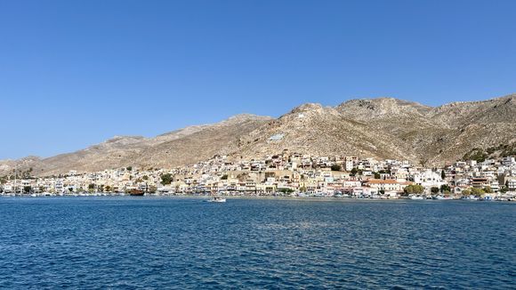 The main town on Kalymnos