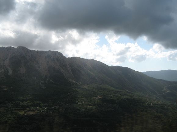 Mountains of the west coast.