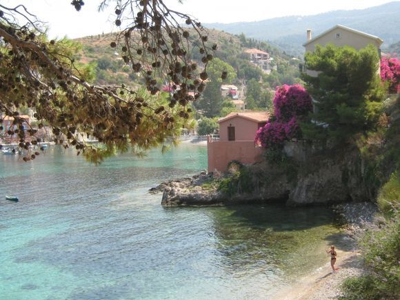 A beach in Assos.