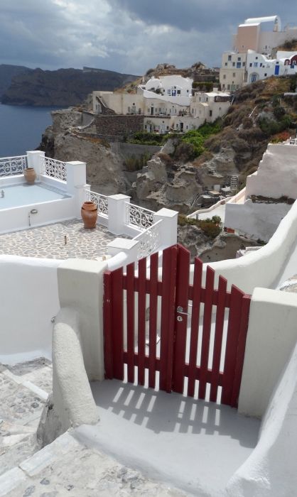 Santorini, Ia (oia); After thunderstorm