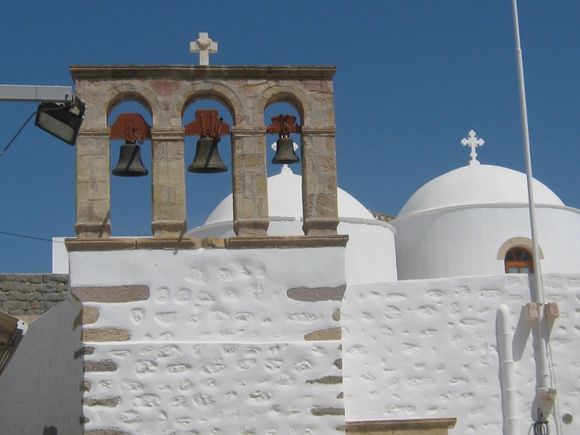 Church in Patmos Chora