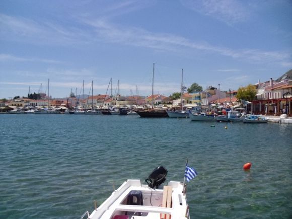 Harbor on the island of Samos