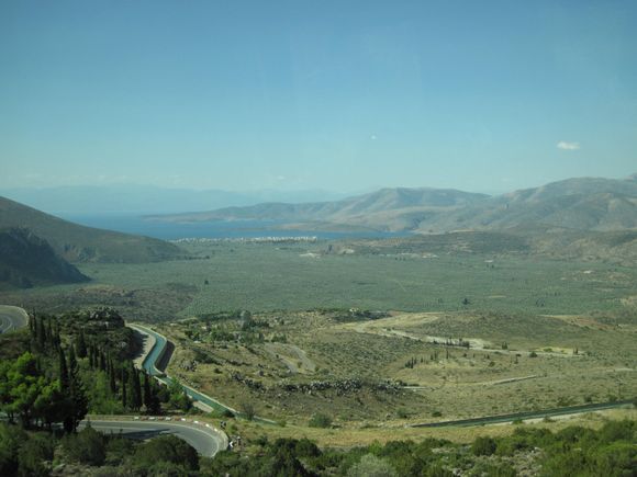 View to Delphi valley